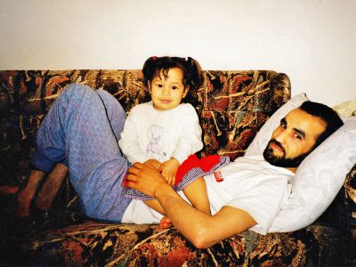 Lakhdar and his daughter